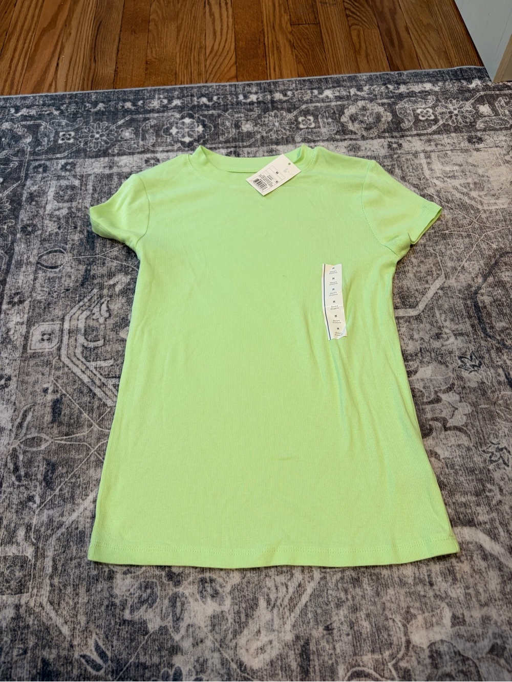 a new day Lime Green Short Sleeve Crew Tee